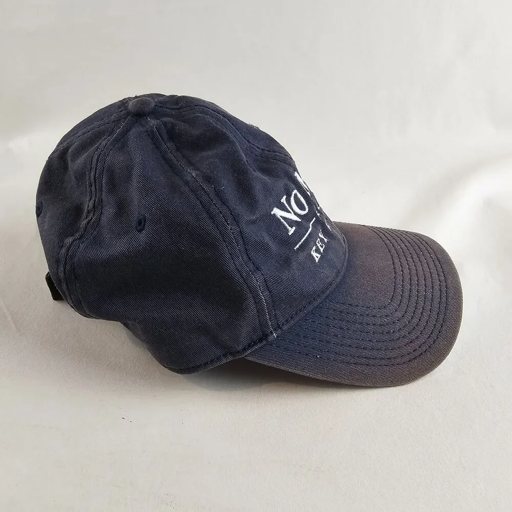 Under Armour No More Key Largo Hat Mens OSFM Navy Blue Strapback Baseball Cap FL